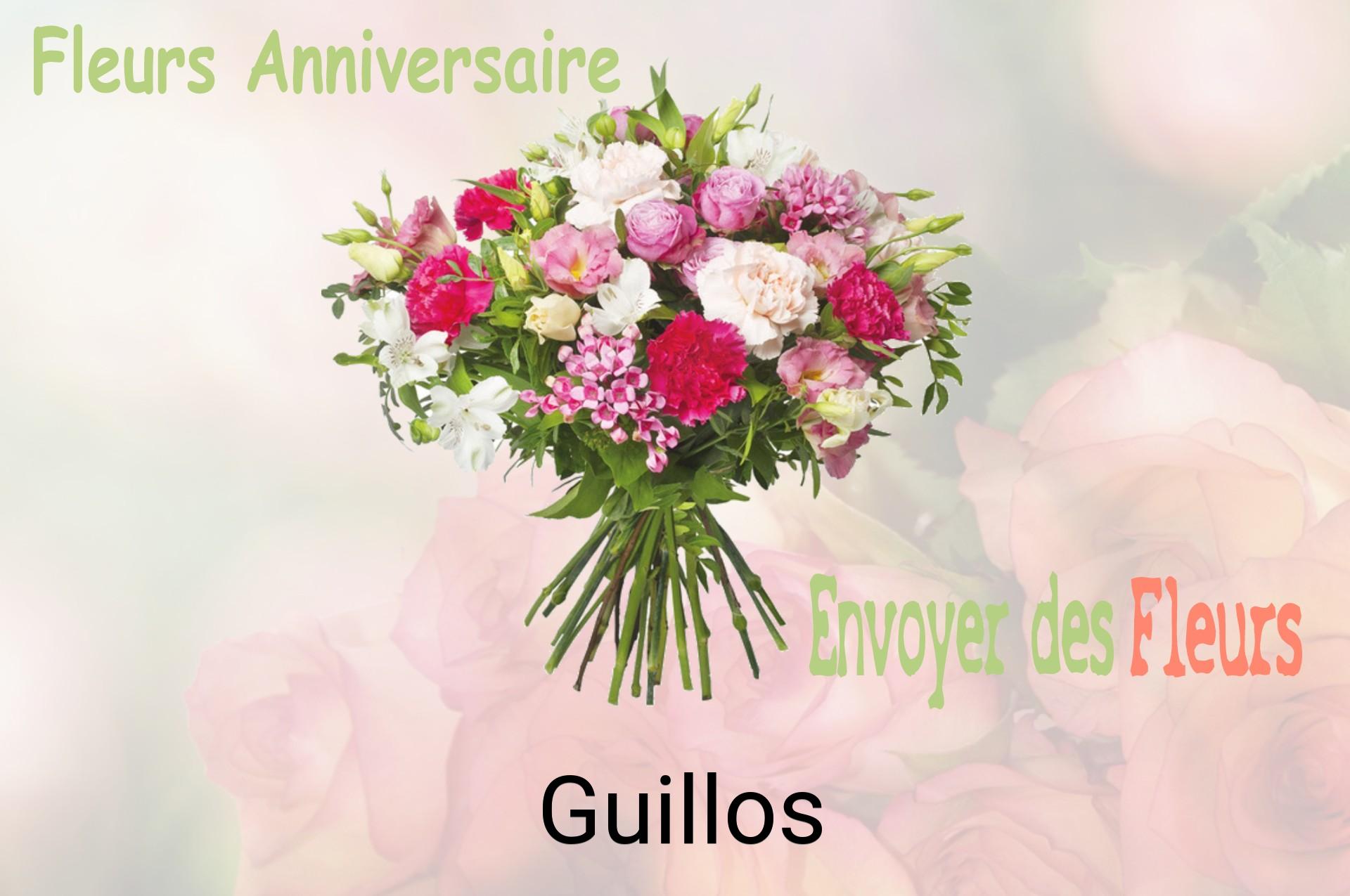 Bouquet de fleurs d’anniversaire livré à Guillos